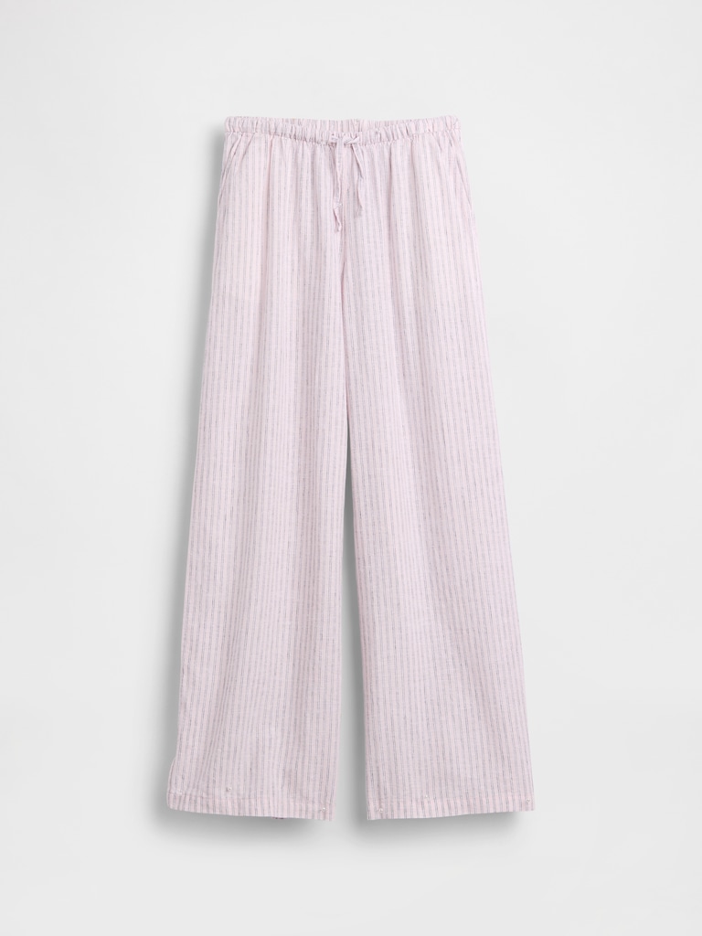 Kids Linen-Cotton Easy Wide-Leg Pants