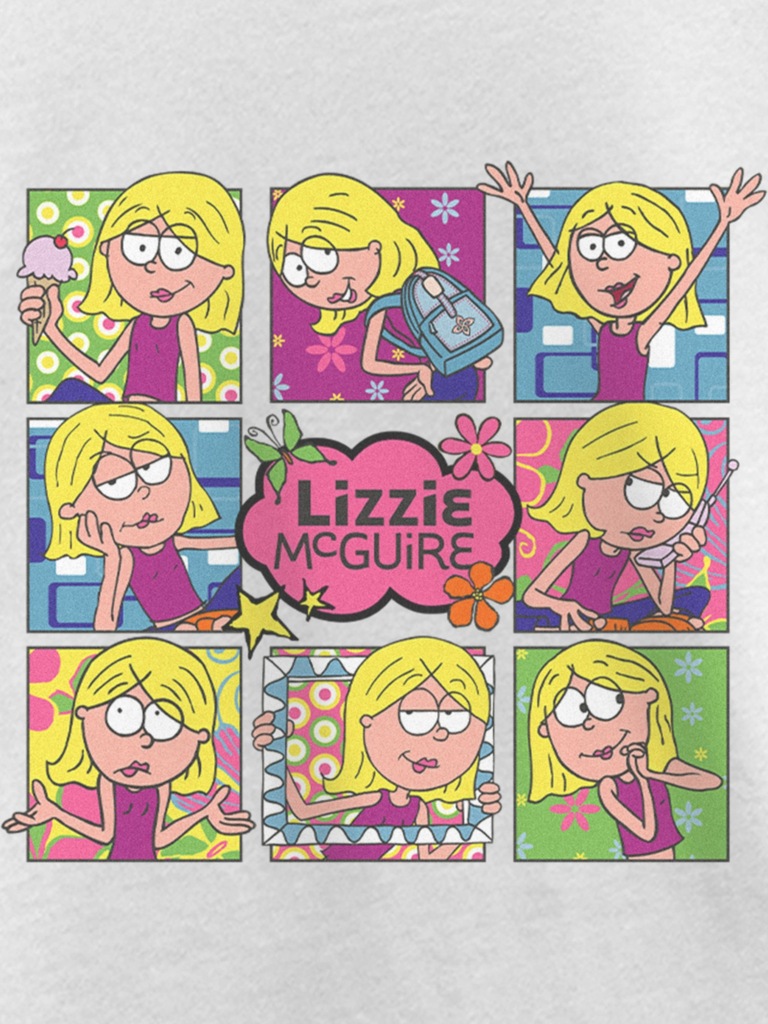 Lizzy McGuire Multi Graphic T-Shirt
