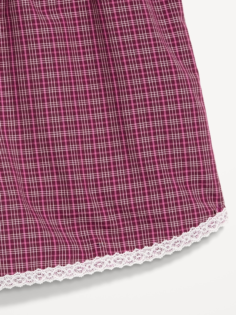 Classic Poplin Boxer Pajama Shorts