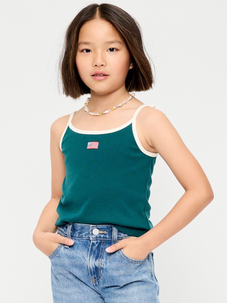 Fitted Graphic Cami for Girls
