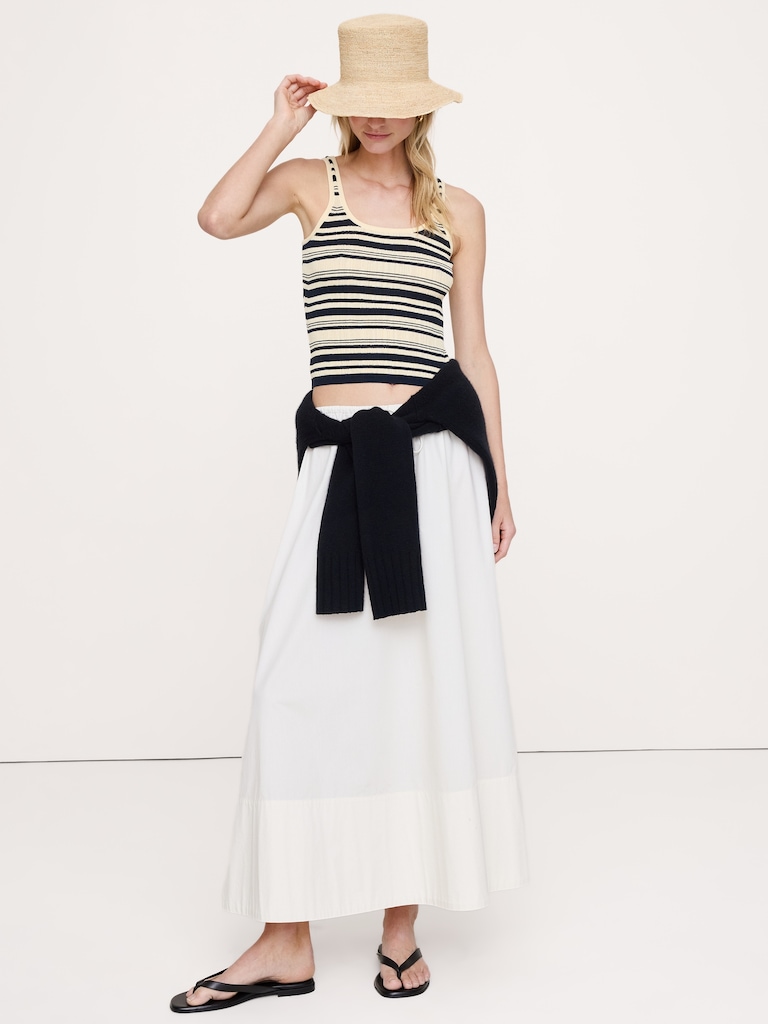 Crinkle Knit Tank