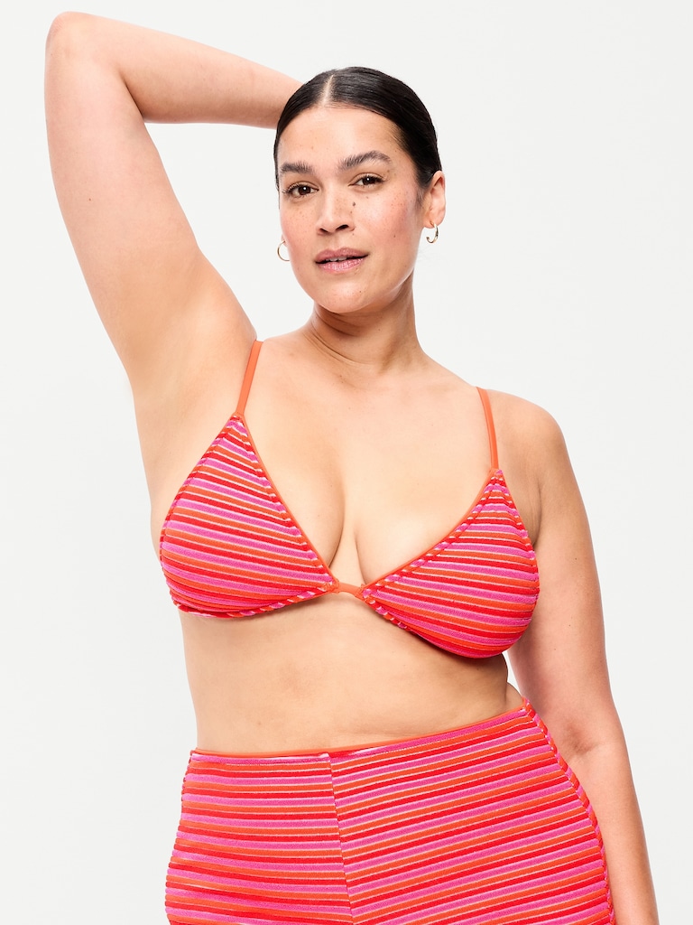 Haut de bikini noué au dos