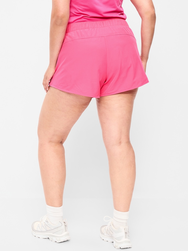 Mid-Rise StretchTech Run Shorts -- 3-inch inseam