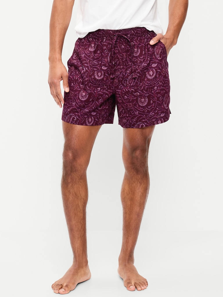 2-Pack Poplin Pajama Shorts