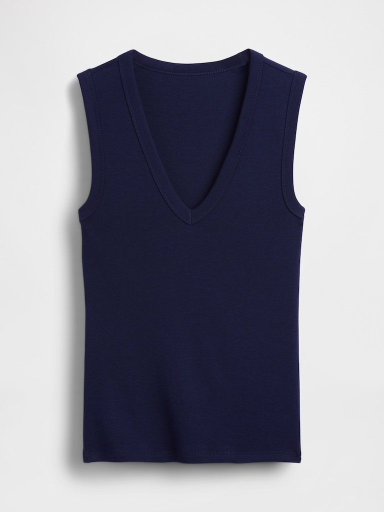 Modern V-Neck Tank Top