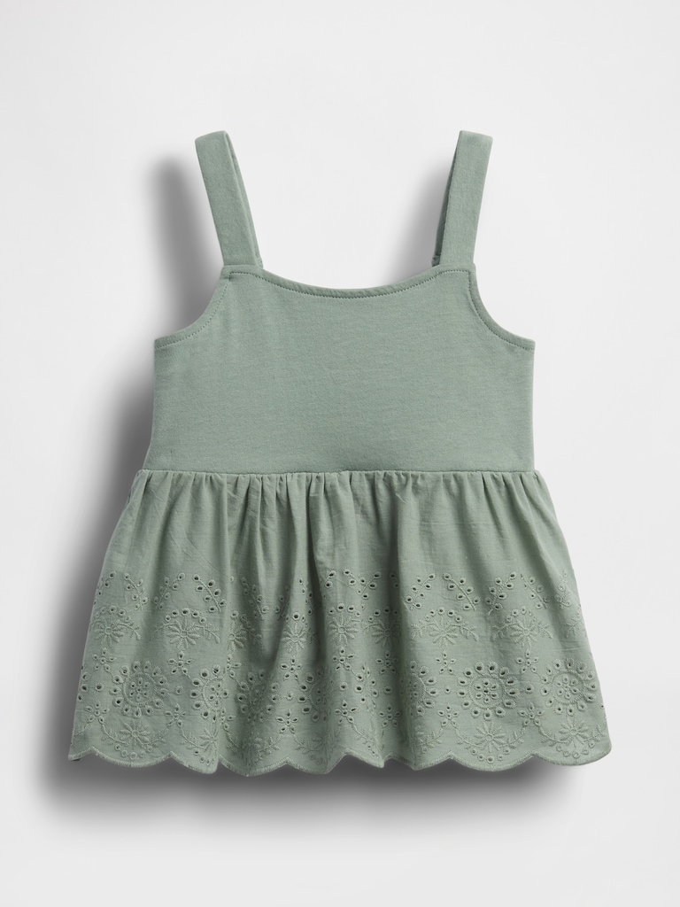 Baby & Toddler Eyelet Hem Top