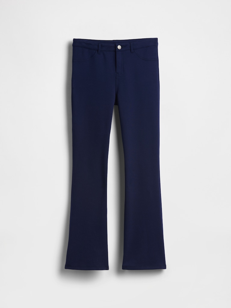 Kids Uniform Ponte Flare Pants