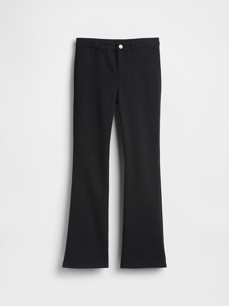Kids Uniform Ponte Flare Pants