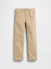 Kids Uniform Stretch Relaxed Straight Khakis