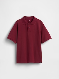 Kids Relaxed Pique Polo Shirt