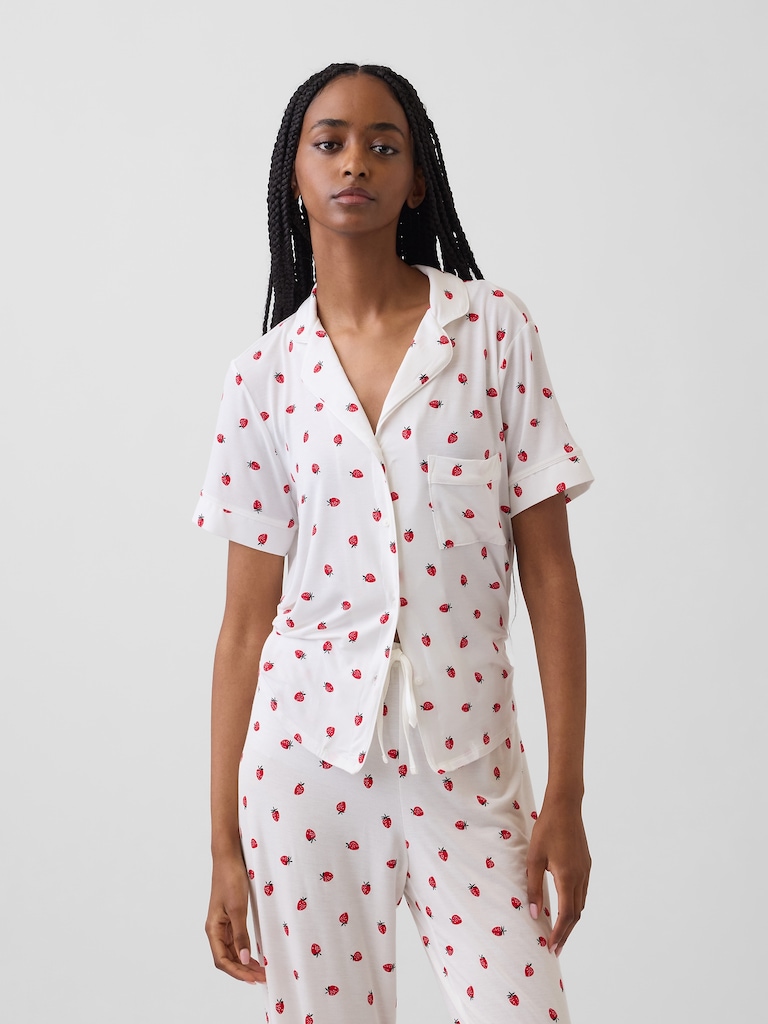 Softest Modal PJ Top
