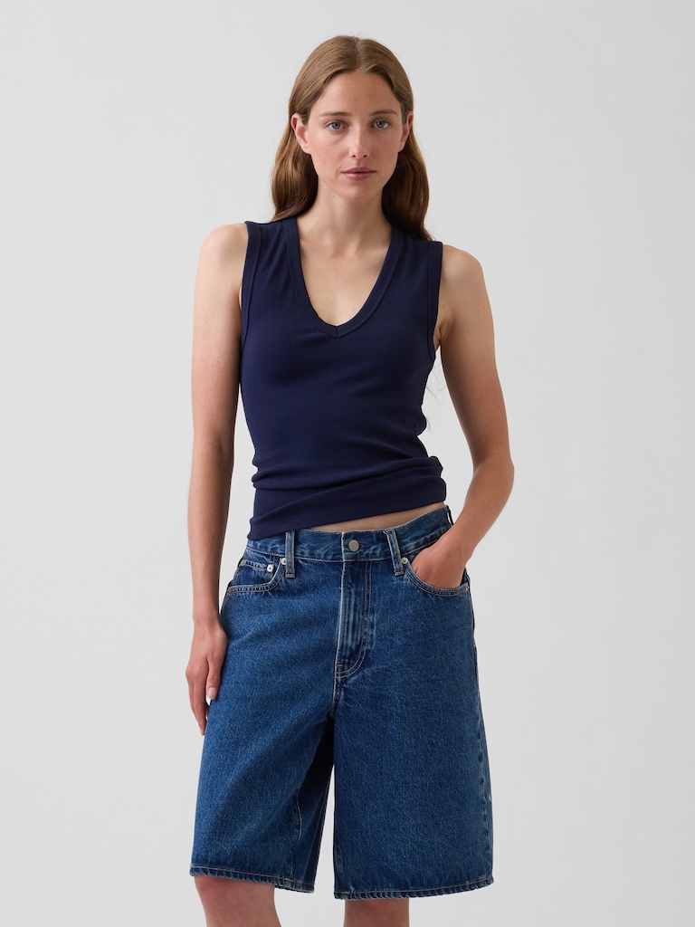 Modern V-Neck Tank Top