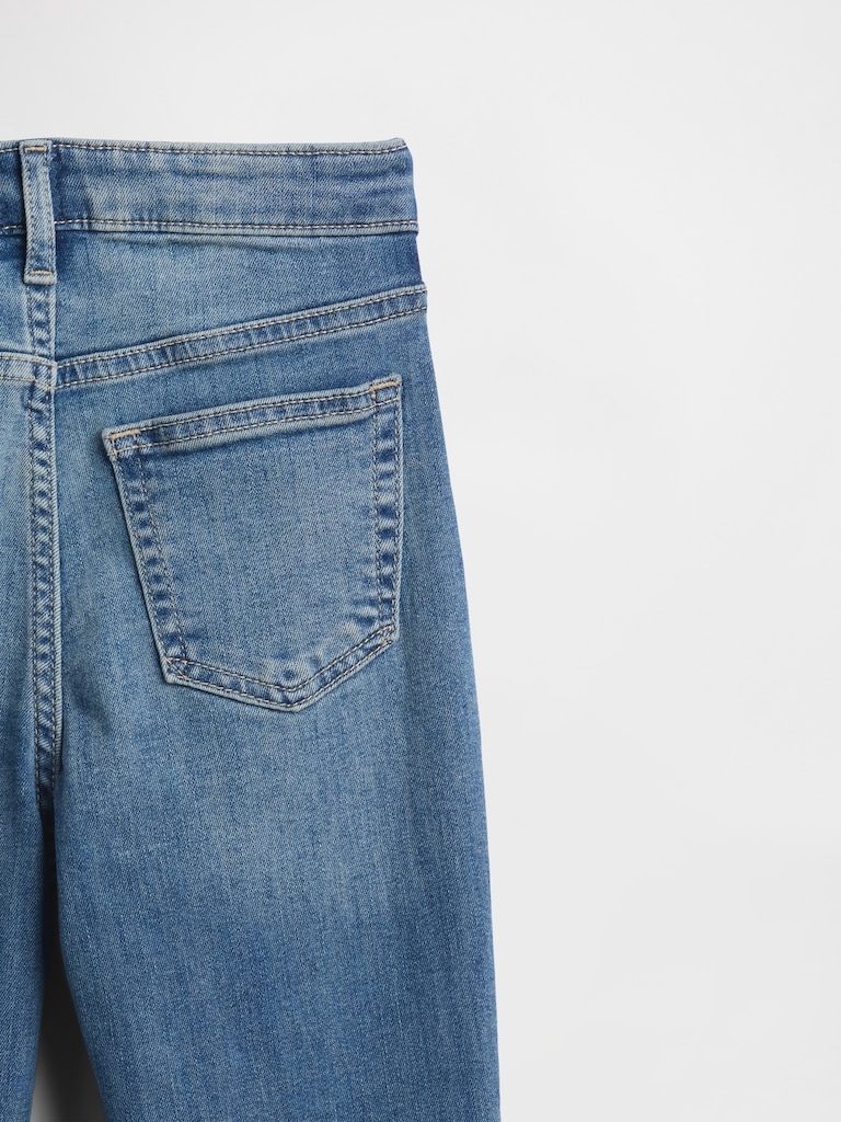 Kids High Rise '70s Flare Jeans