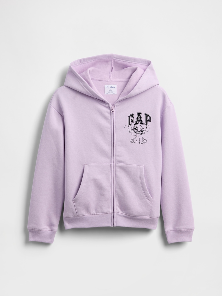 GapKids × Disney Lilo and Stitch Relaxed Zip Hoodie