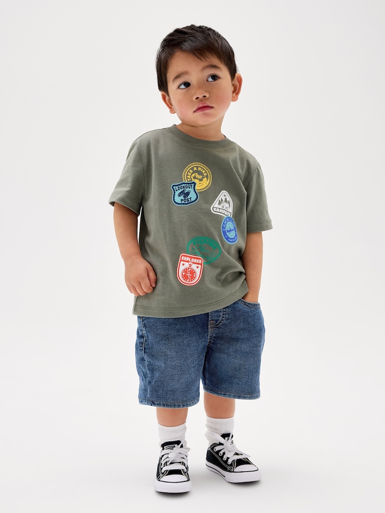 babyGap Pull-On Loose Sweatpant Jean Shorts