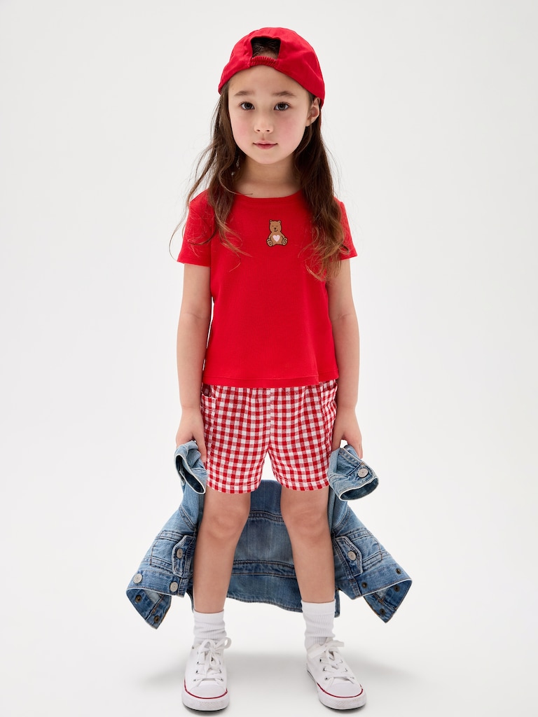 babyGap Ribbed Crewneck T-Shirt