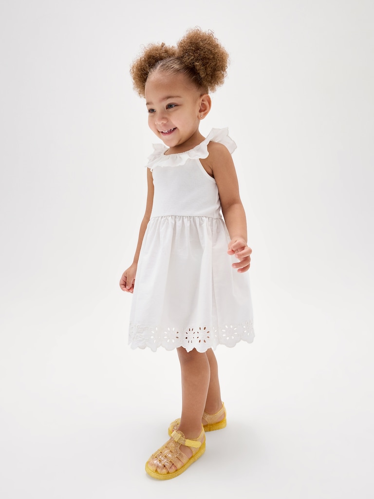 babyGap Eyelet Ruffle Dress