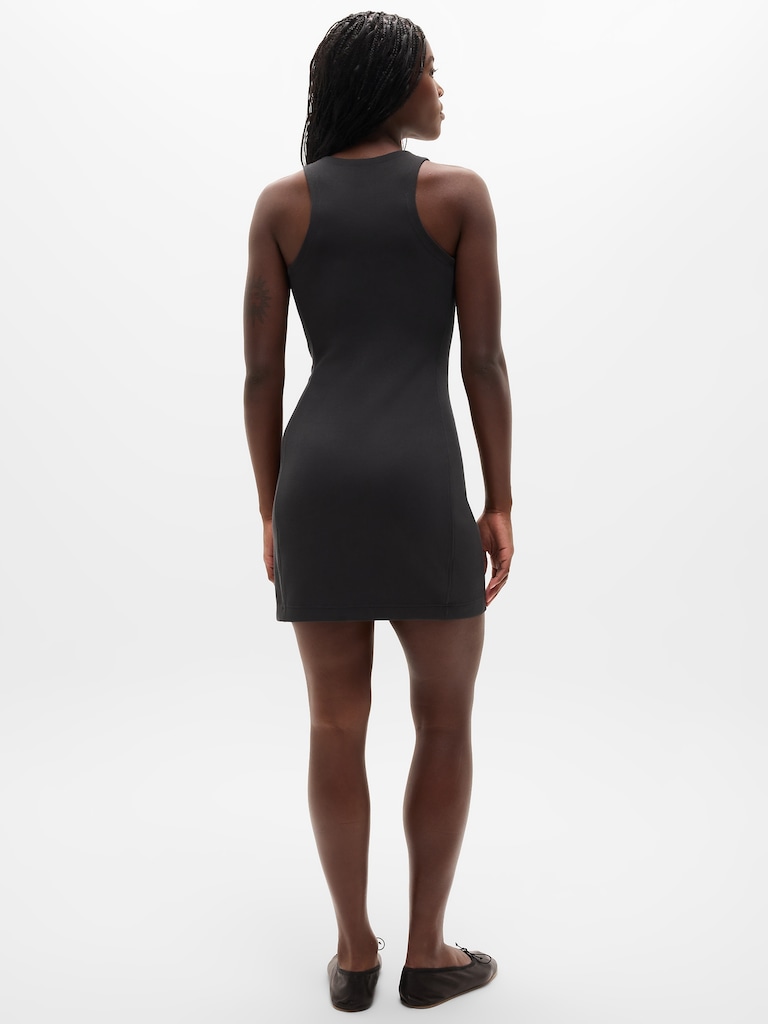 Seasoft Rib Mini Tank Dress