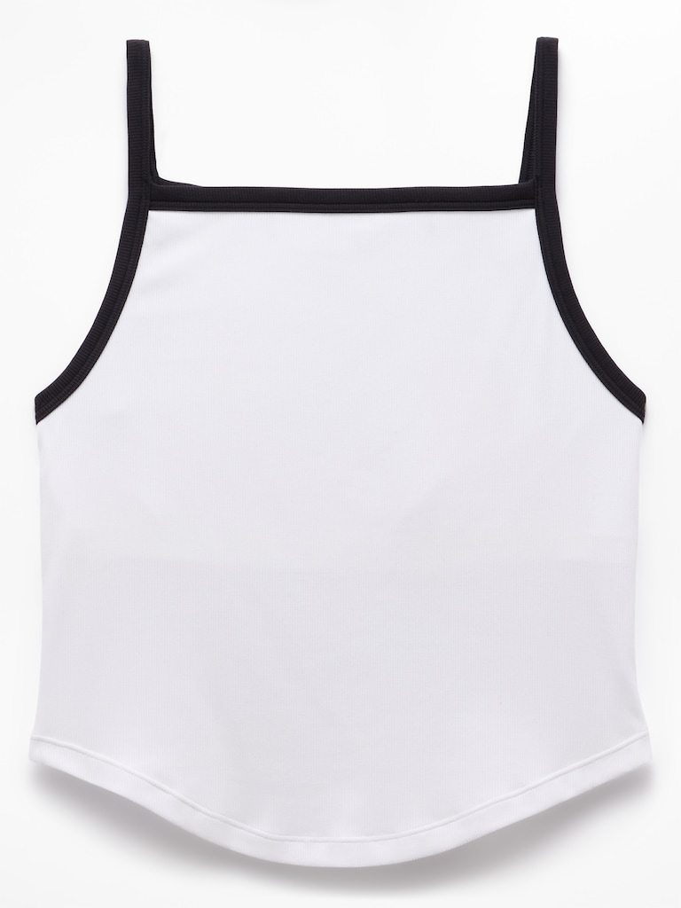 Signature Rib Apron Support Top