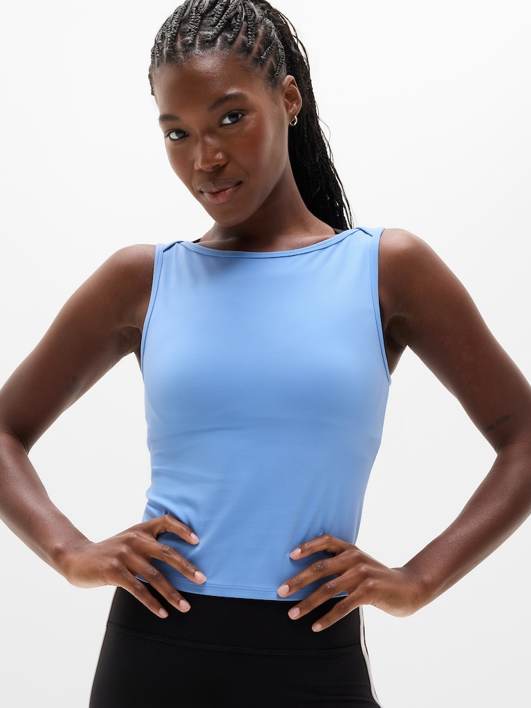 Transcend Open Back Muscle Tank