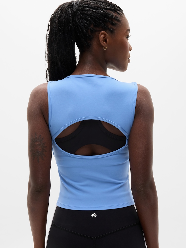 Transcend Open Back Muscle Tank