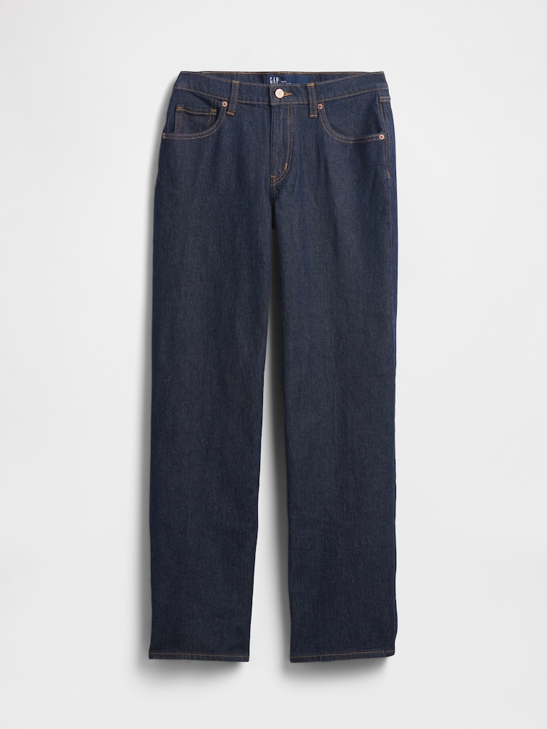 Low Rise '90s Loose Jeans