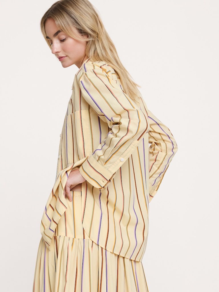 The Oversized Shirt in Cotton Poplin