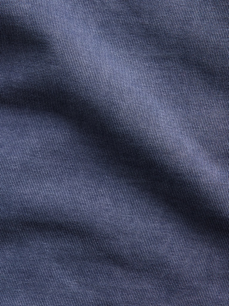French Terry Oversized V-Neck Sweatshirt