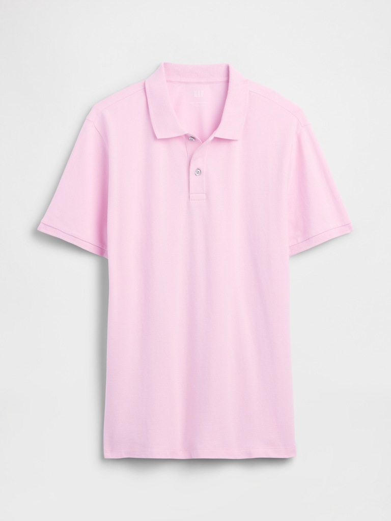 Stretch Pique Polo Shirt