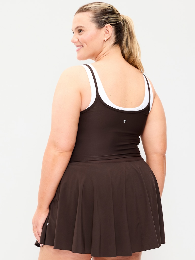 PowerSoft Layered Longline Bra