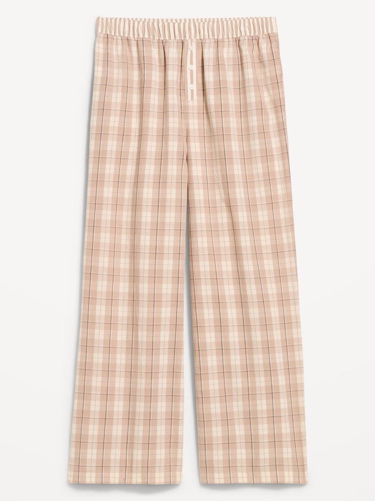 Poplin Pajama Pant