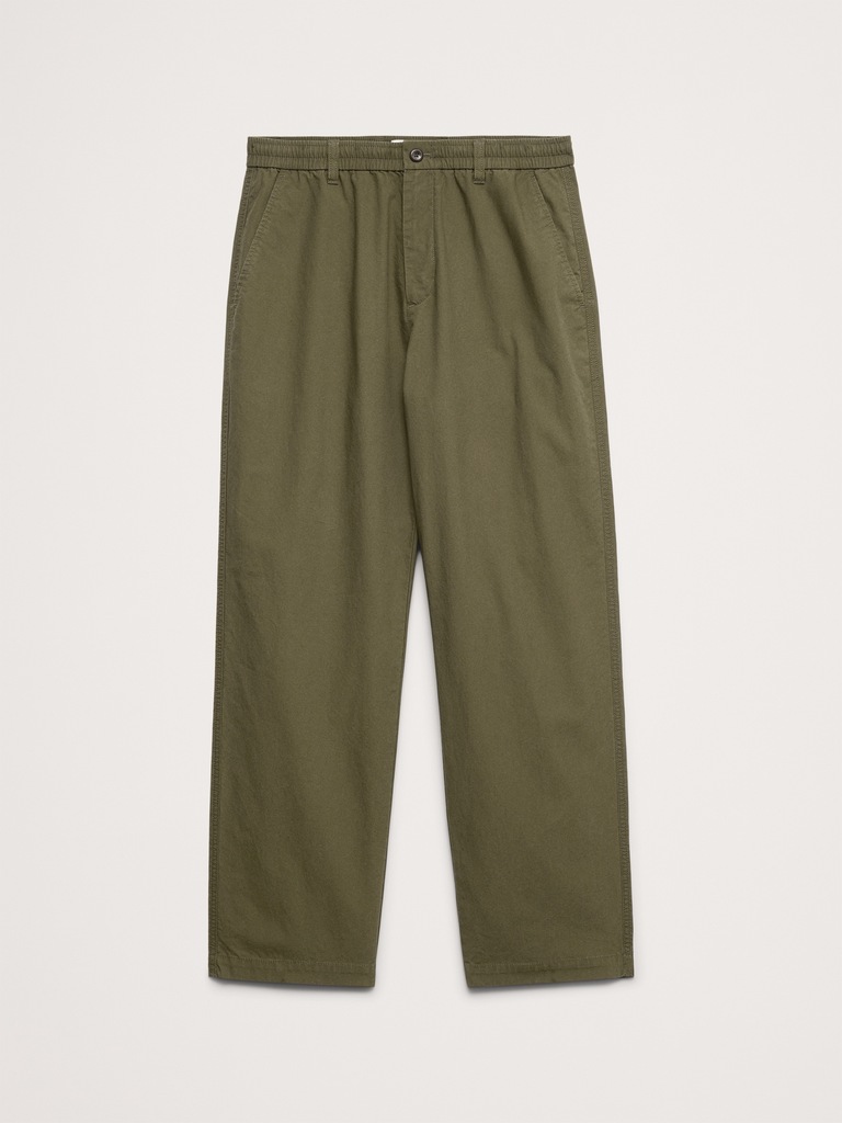 The Weekender Relaxed Pull-On Pant in Cotton