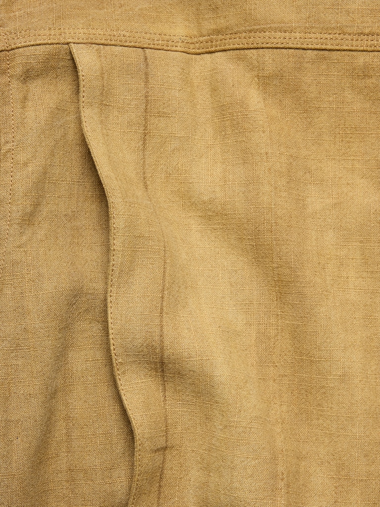 Ramie-Cotton Flight Jacket