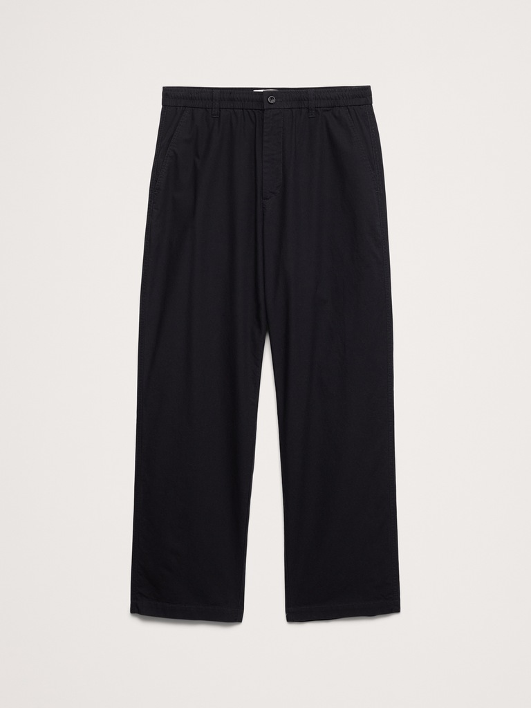 The Weekender Relaxed Pull-On Pant in Cotton