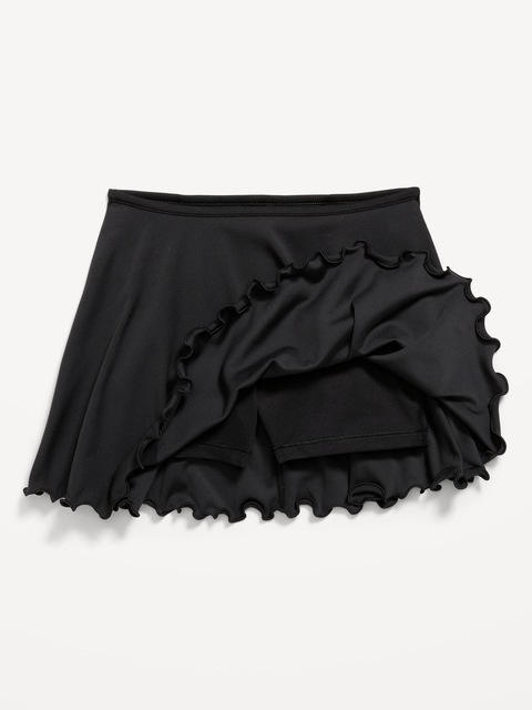 High-Waisted StudioSmooth Ruffled Skort for Girls