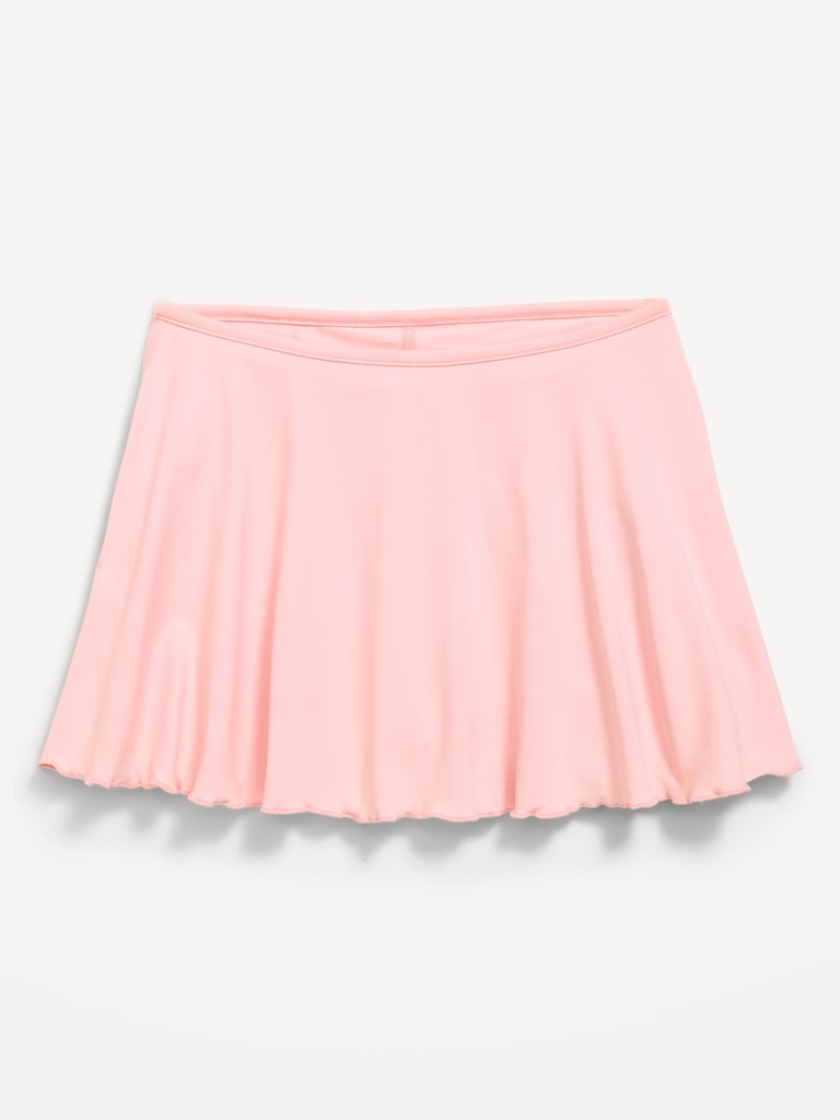 High-Waisted StudioSmooth Ruffled Skort for Girls