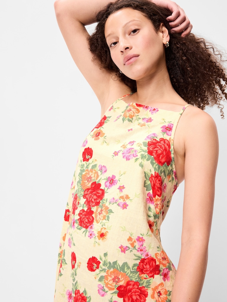 Sleeveless Mini Shift Dress