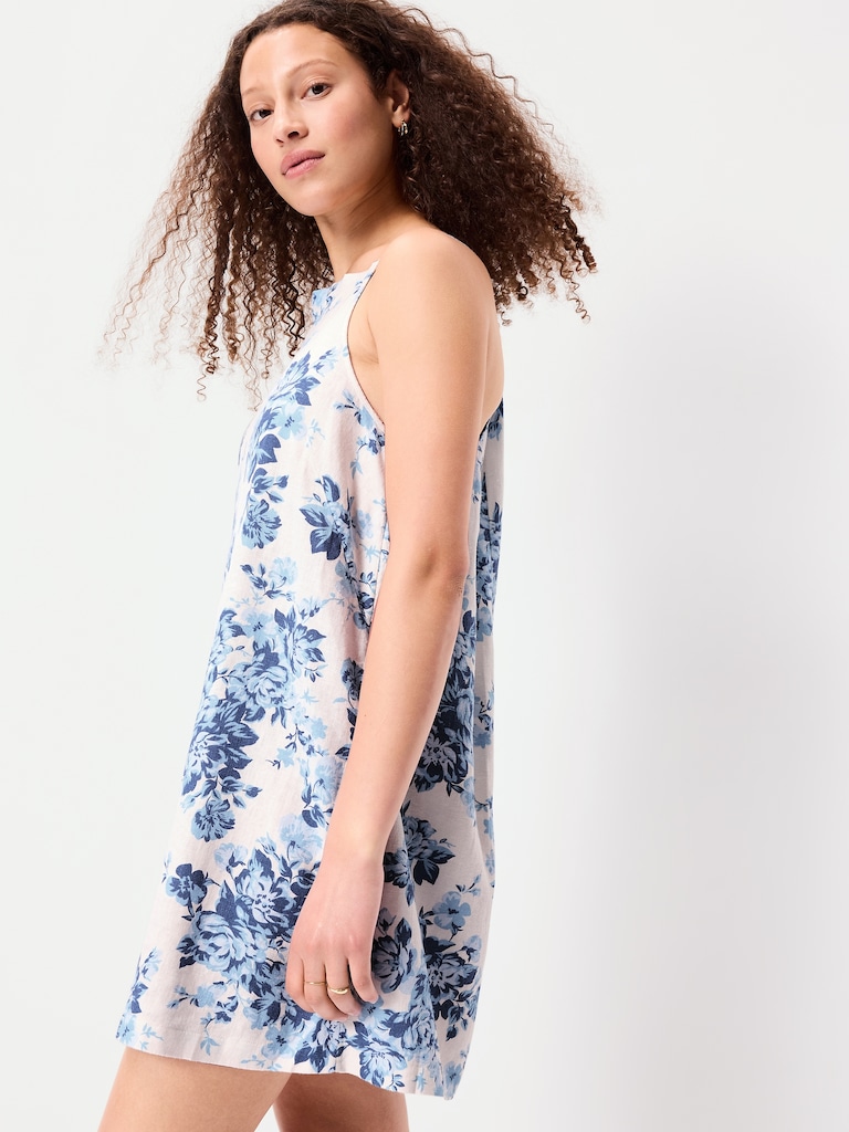 Sleeveless Mini Shift Dress