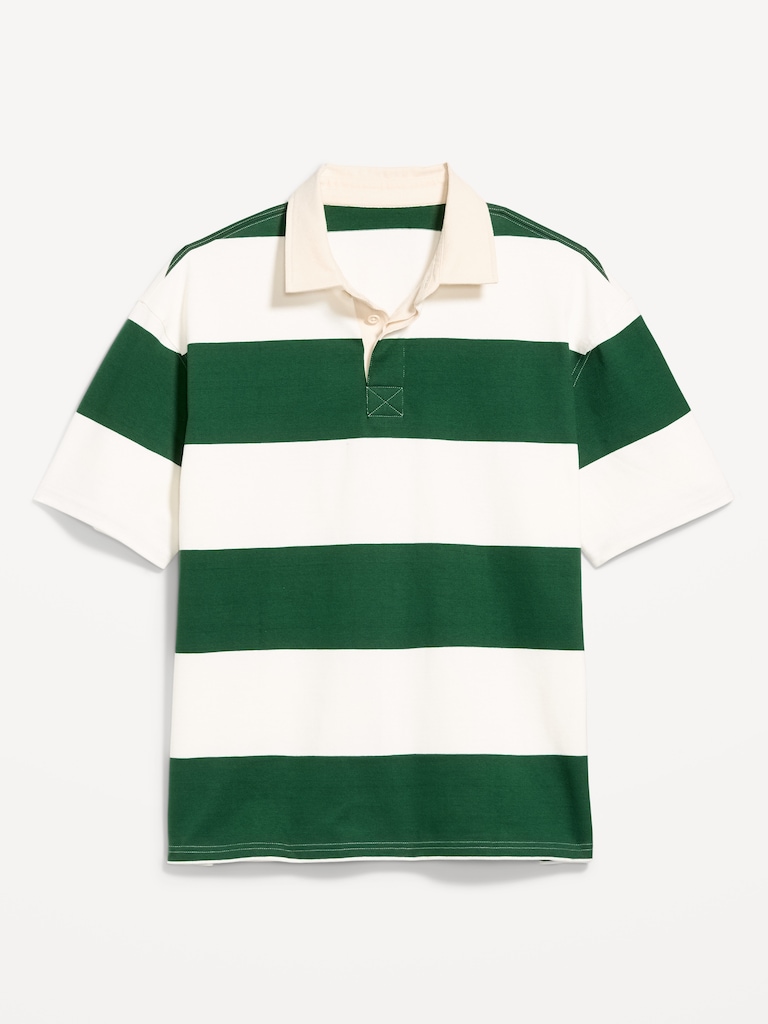 Striped Rugby Polo