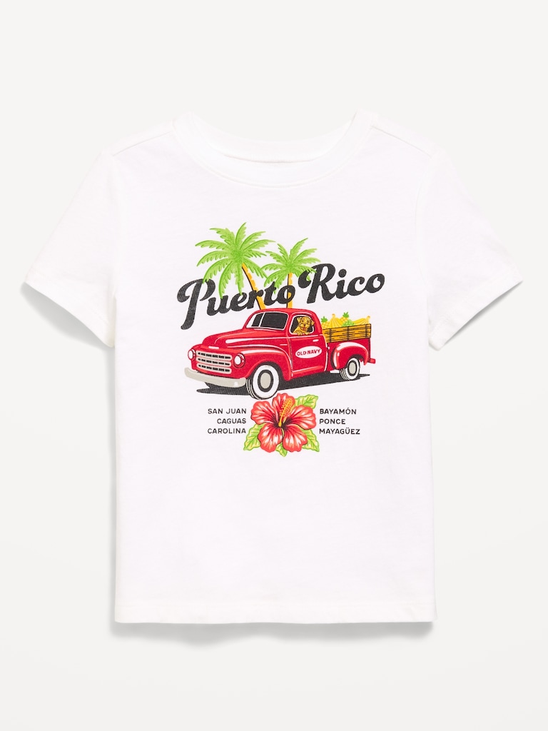 Short-Sleeve Unisex Logo-Graphic T-Shirt for Toddler