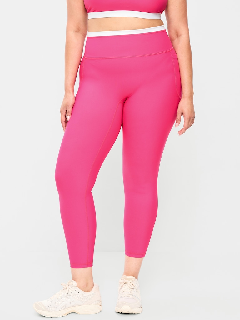 Extra-High Waisted PowerSoft Boundless 7/8 Pocket Leggings – No Front Seam