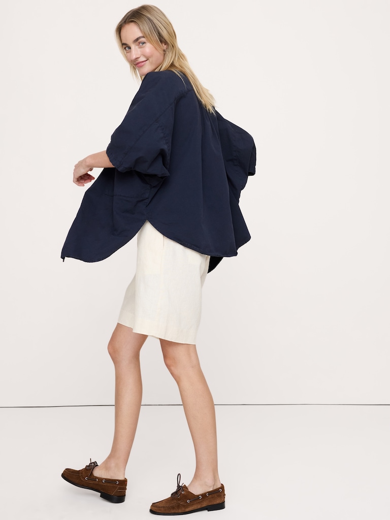 Cotton Twill Utility Tunic