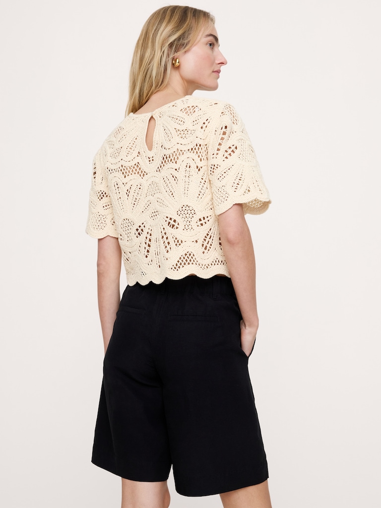 Crochet Lace Top
