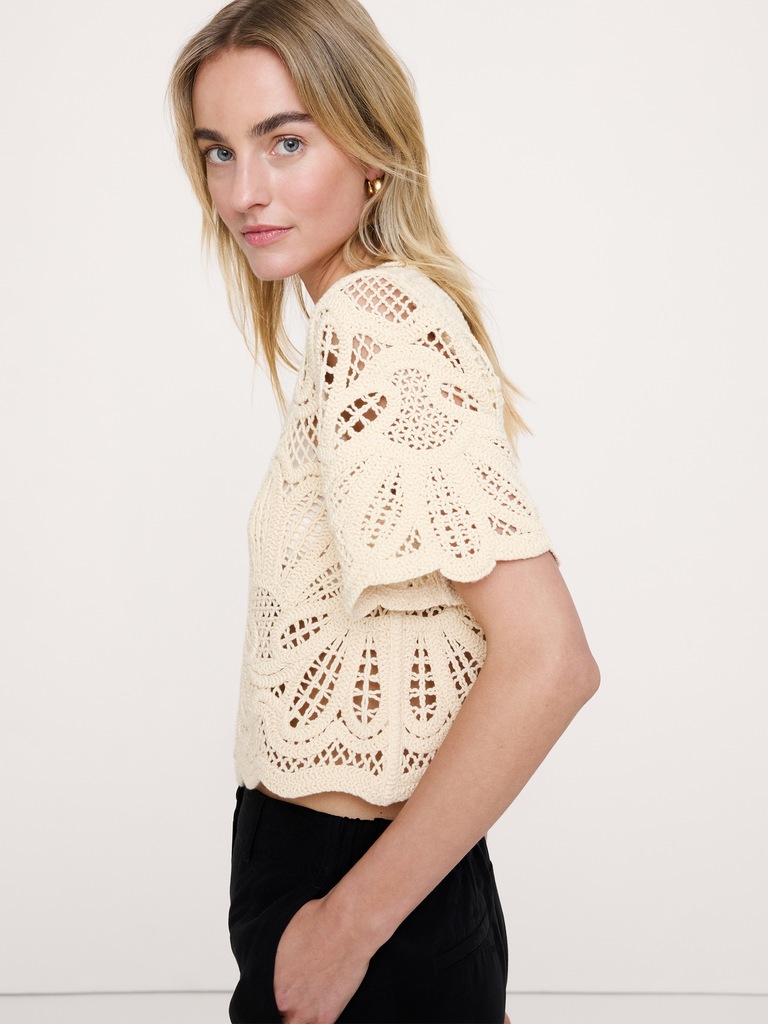 Crochet Lace Top