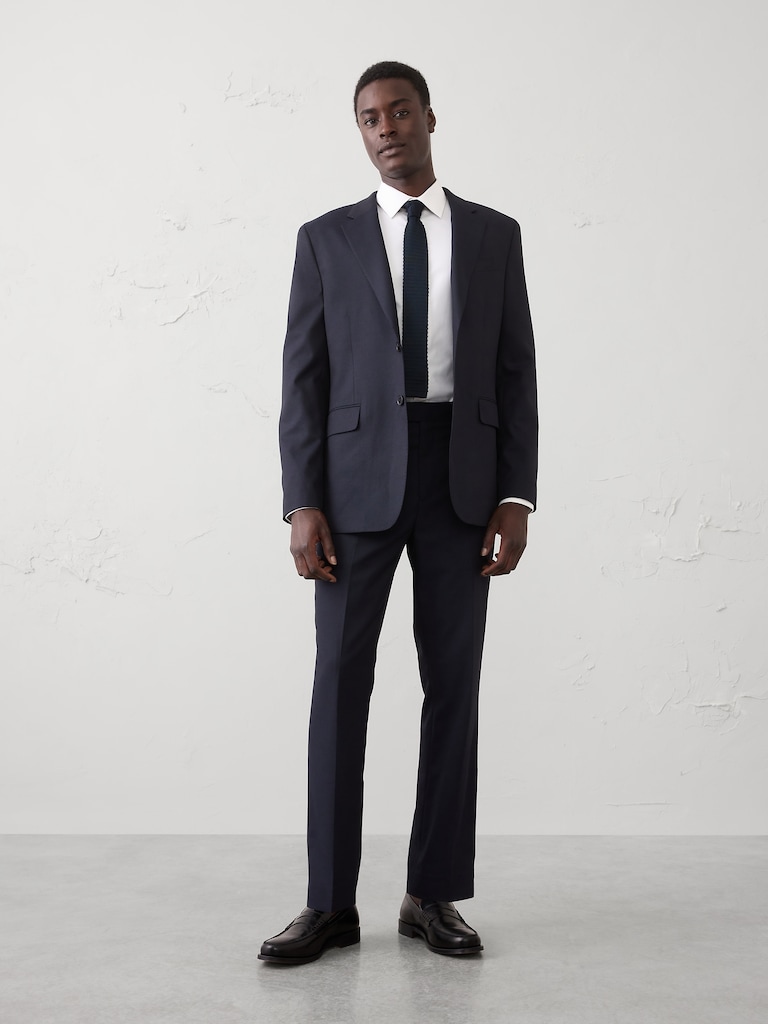 Luxe Hopsack Suit Jacket
