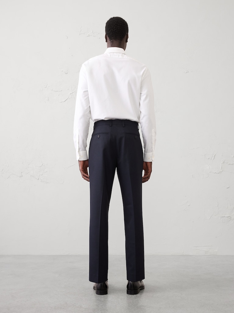 Luxe Hopsack Suit Trouser