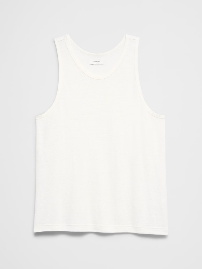 Linen-Blend Tank
