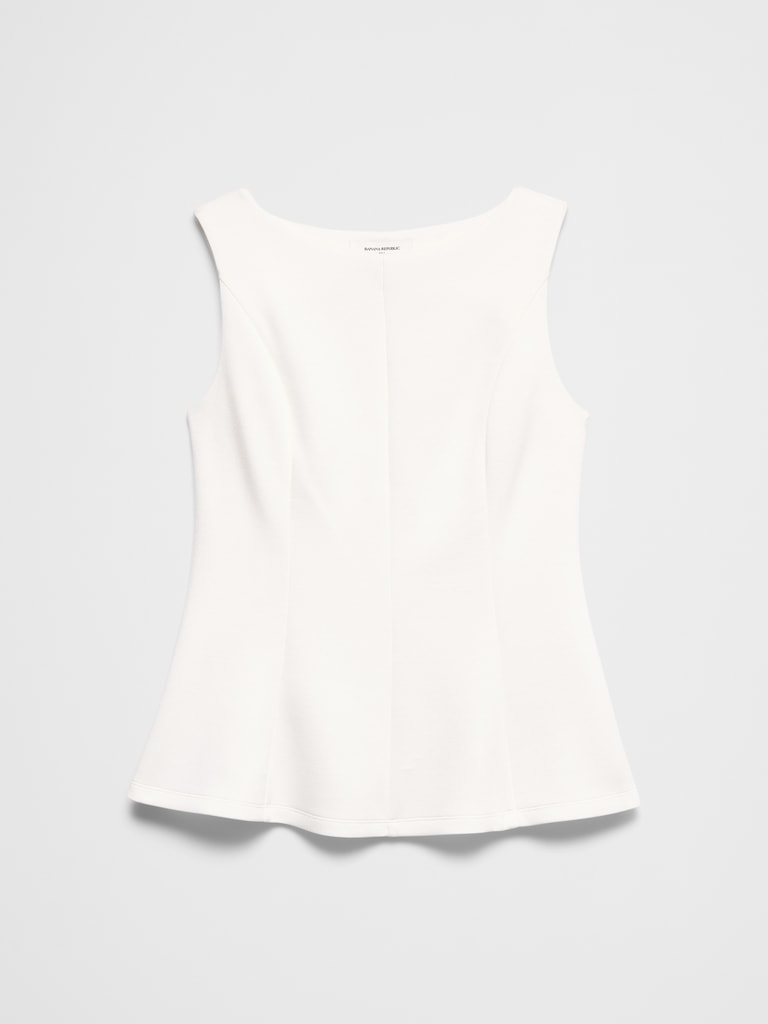 Soft Touch Peplum-Hem Top