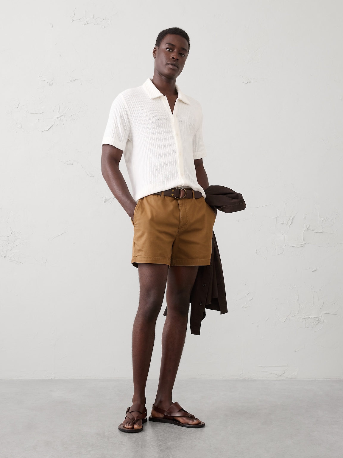Slim-Fit 5" Summerweight Chino Short