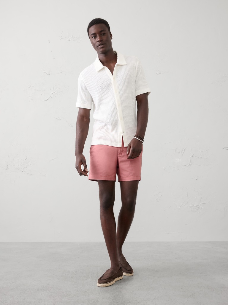Slim-Fit 5" Summerweight Chino Short